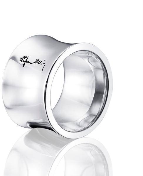 Efva Attling Hooked On Simone Ring. 21.00 MM - SILVER 