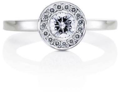 Efva Attling Wedding & Stars Ring 0.40 ct 15.00 MM - VITGULD 