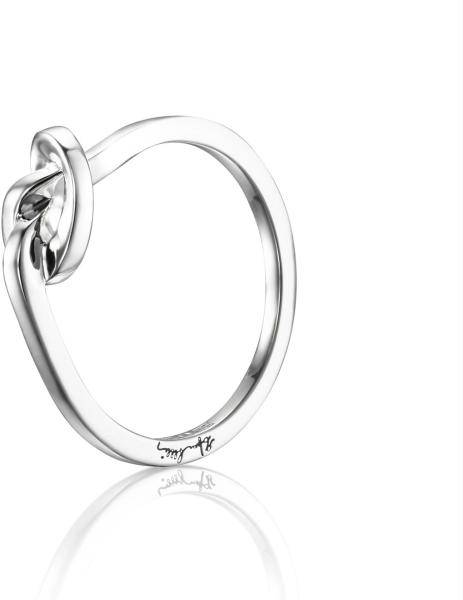 Efva Attling Love Knot Ring 18.00 Mm - Silver (Ringar i kategorin Smycken)