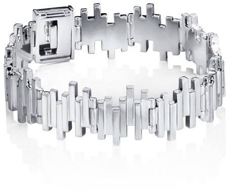 Efva Attling Stairway To Heaven Bracelet M - SILVER 