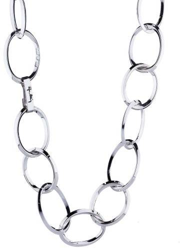 Efva Attling Chain Reaction Necklace. 40 CM - SILVER 