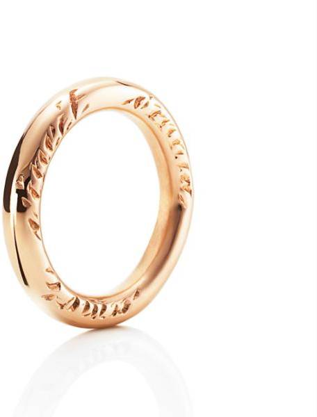 Efva Attling Amor Vincit Omnia Ring 18.25 MM - GULD 