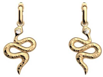 Örhängen Serpent 16 Mm (Örhängen i kategorin Smycken)