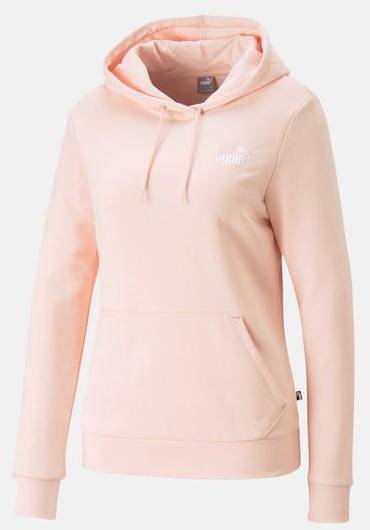 Ess+ Embroidery Hoodie Tr, Rose Dust, L,   