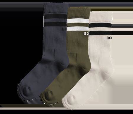 Björn Borg Core Crew Socks 3-pack Multi, 41-45 