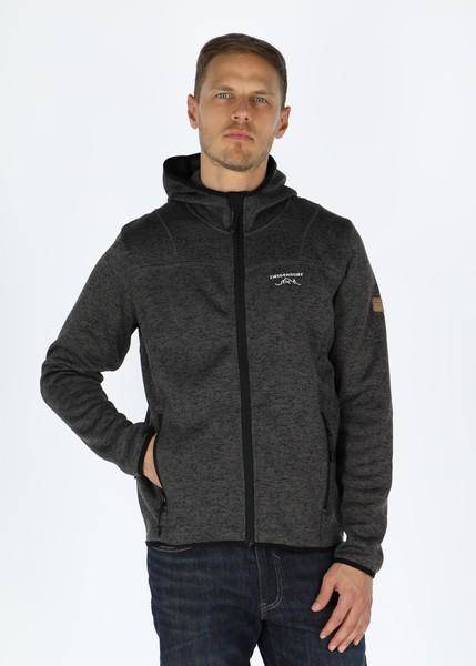 Reykjavik Fleece Hood Jacket 2.0, Charcoal Melange, 2xl,  Fleecetröjor 