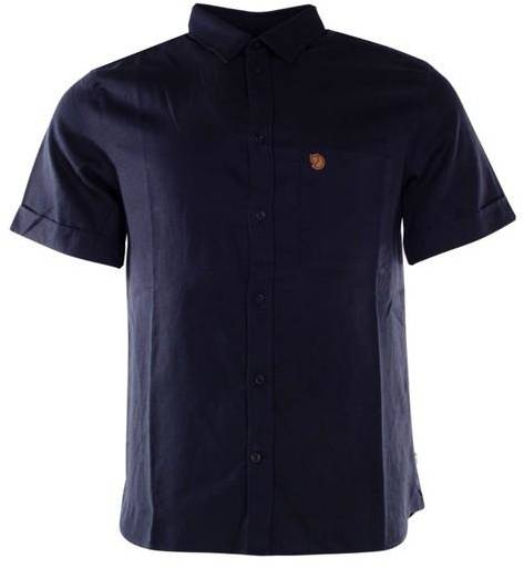 Övik Travel Shirt Ss M, Dark Navy, L,  Vandringsskjortor (Övriga Skjortor i kategorin Skjortor)