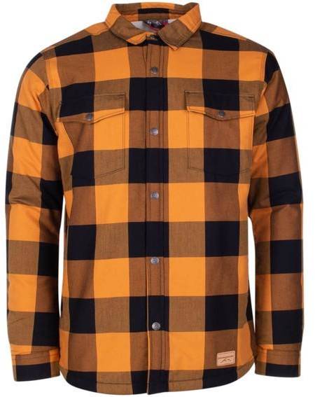 Forest Pile Shirt, Yellow/Black, M,  Långärmade Skjortor 