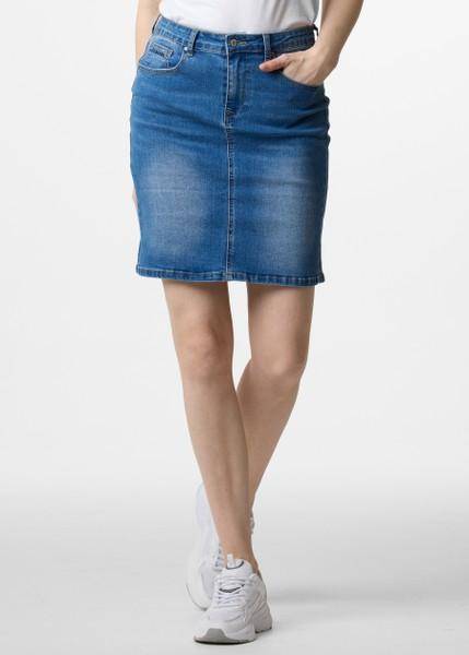 Oregon Twill Skirt W, Denim Blue, 34,  Kjolar (Övriga Kjolar i kategorin Kjolar)