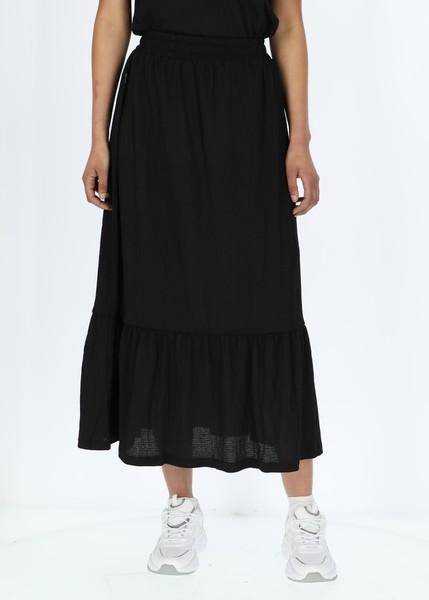 Maine Long Skirt W, Black, 36,  Kjolar 