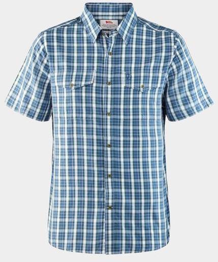 Abisko Cool Shirt Ss M, Uncle Blue, L,  Kortärmade Skjortor (Kortärmade Skjortor i kategorin Skjortor)