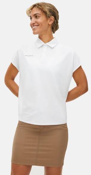 Corinne Loose Poloshirt, White, 2xl,  Funktionspikéer 
