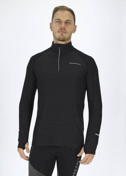 Multi Halfzip, Charcoal Melange/ Black, M,  Sweatshirts 
