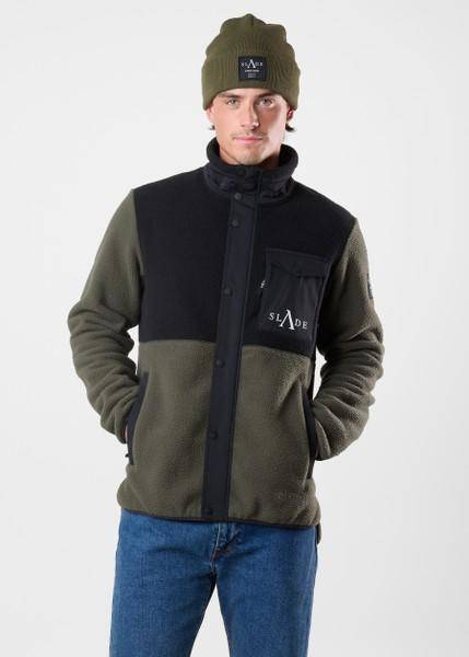 Colorado Pile Jacket, Olive/Black, 2xl,  Fleecetröjor 