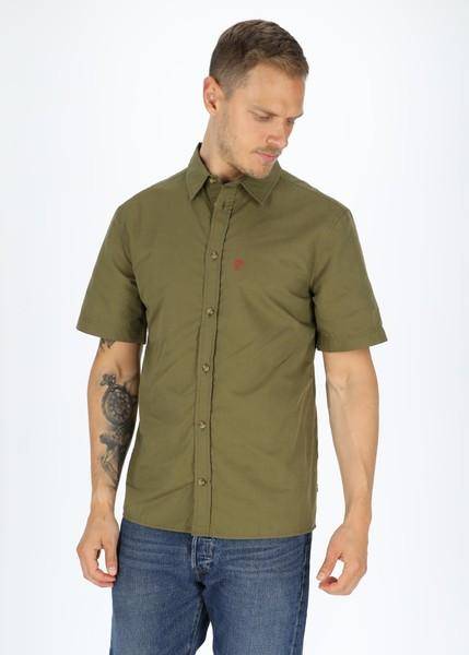 Övik Lite Shirt Ss M, Green, 2xl,  Vandringsskjortor 