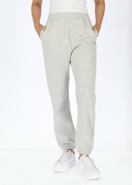 Rochester Elastic Cuff Pants, New Light Grey Melange Yarn Dy, L,  Sweatpants 