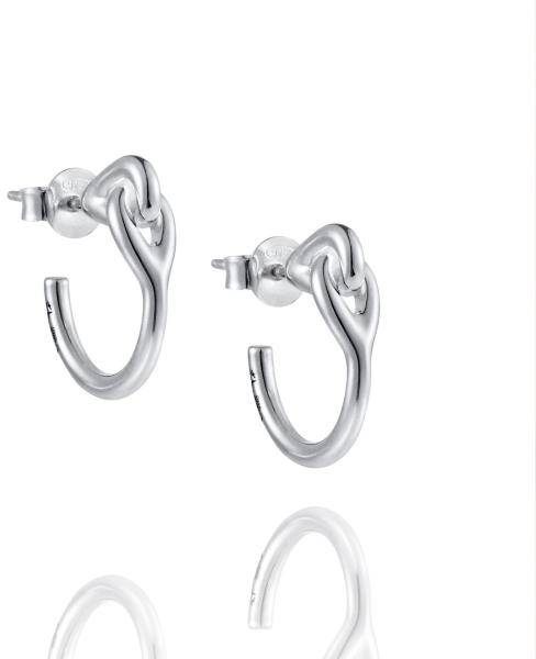 Efva Attling Soulmate Hoops ONE SIZE - SILVER 