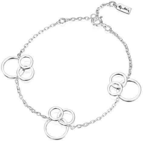 Efva Attling Bubbles Bracelet 16/17.5/19 CM - SILVER 