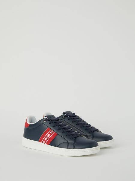 Björn Borg Men's Contrast Sneakers T470 Marinblå, 46 