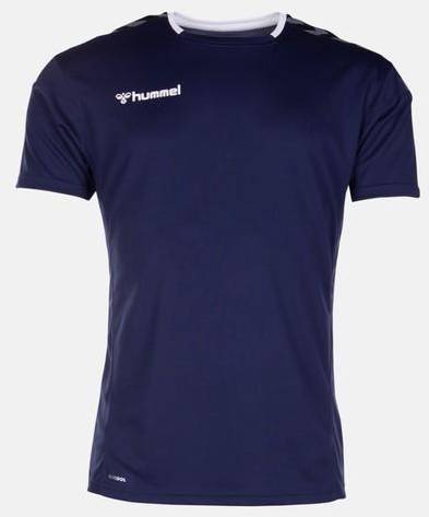 Hmlauthentic Poly Jersey S/S, Marine, L,  Tränings-T-Shirts 