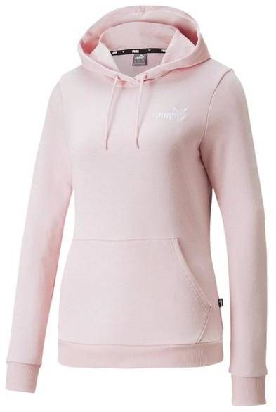 Ess+ Embroidery Hoodie Tr, Chalk Pink, L,   