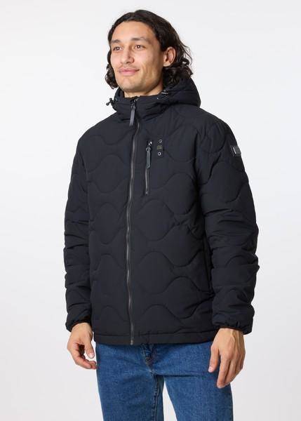 Wave Puffer Jacket, Black, Xl,  Höstjackor 