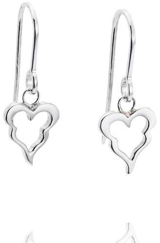 Efva Attling Crazy Heart Earrings ONE SIZE - SILVER 