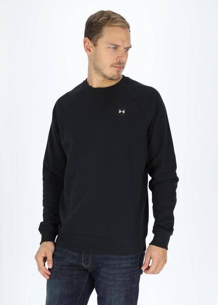 Ua Rival Fleece Crew, Black, 2Xl,  Sweatshirts (Crews & Sweatshirts i kategorin Tröjor)
