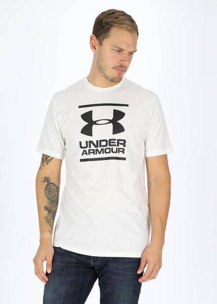 Ua Gl Foundation Ss, White, L,  Tränings-T-Shirts (Tränings T-Shirts i kategorin Tshirts)