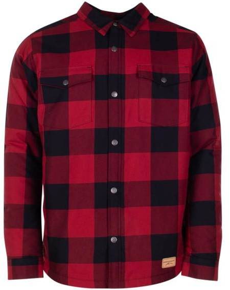 Forest Pile Shirt, Red/Black, 2xl,  Långärmade Skjortor 