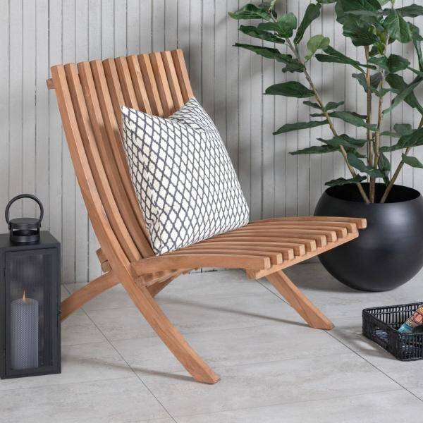 2 st Kenya loungestol - Teak 