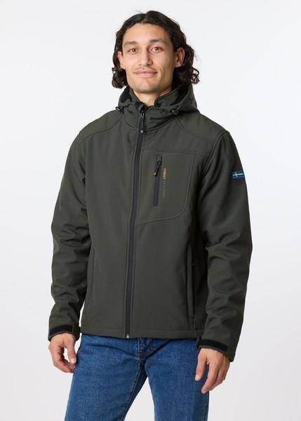 Torekov Softshell Sherpa Jacket, Army/Black, 2xl,  Softshelljackor 