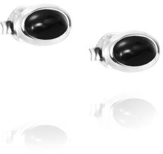 Efva Attling Love Bead Ear - Onyx ONE SIZE - SILVER 