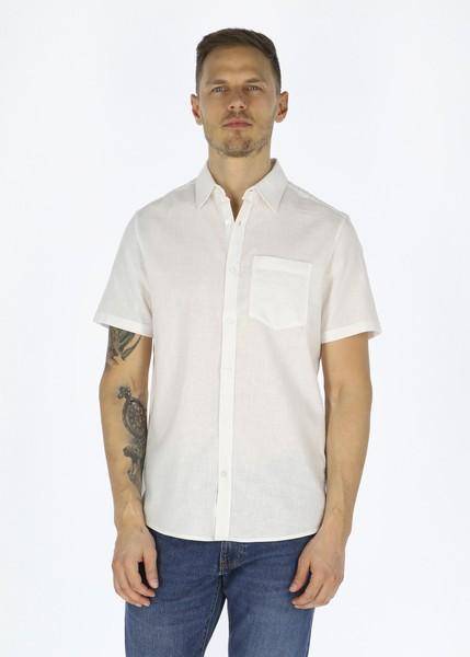 Sailor Shirt Short Sleeve, Off White, 2xl,  Kortärmade Skjortor 