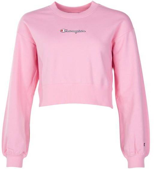 Crewneck Croptop, Candy Pink, L,  Sweatshirts 