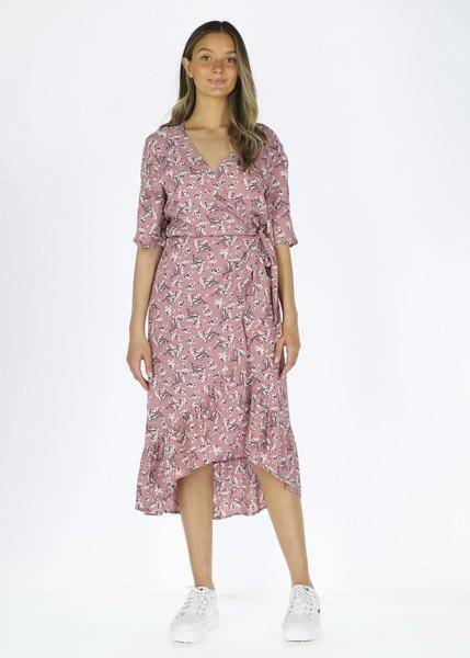 Saint Tropez Wrap Dress W, Soft Pink, 42,  Klänningar 