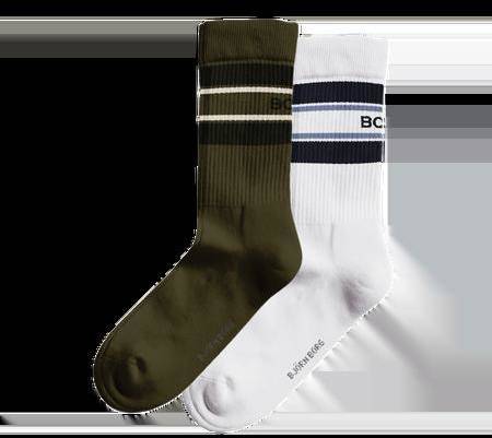 Björn Borg Core Crew Socks 2-pack Multi, 41-45 