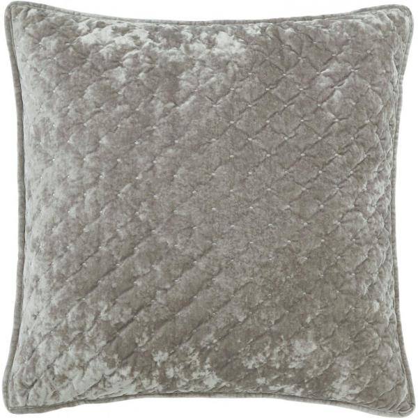 Cia kuddfodral 60 x 60 cm - Beige sammet 