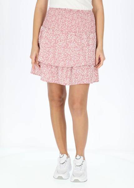 Miami Skirt W, Dusty Rose Flower, 36,  Kjolar 