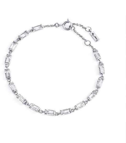 Efva Attling Dream Thin Bracelet 16/17.5/19 CM - SILVER 