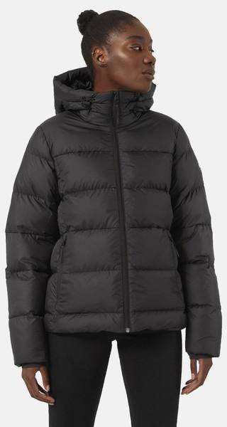 W Active Puffy Jacket, 990 Black, L,   