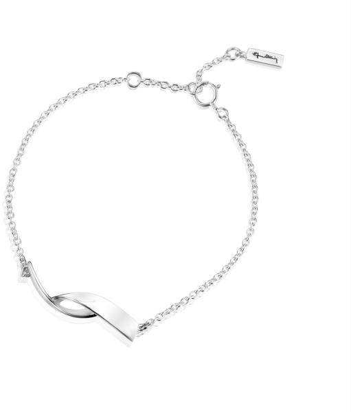 Efva Attling Friendship Bracelet 16/17.5/19 CM - SILVER 