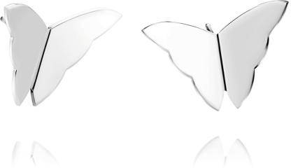 Efva Attling Miss Butterfly Ear ONE SIZE - SILVER 