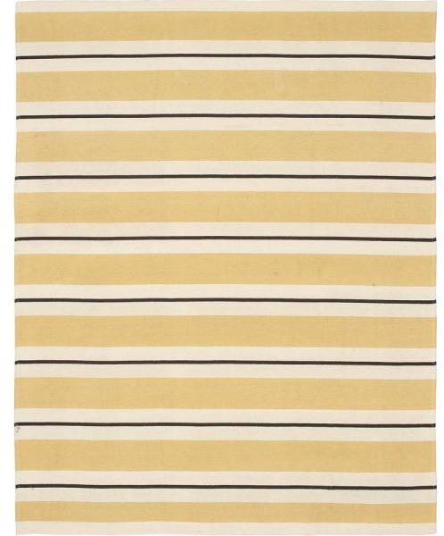 Selma strandmatta 120 x 150 cm - Beige gul 