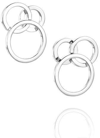 Efva Attling Bubbles Ear ONE SIZE - SILVER 