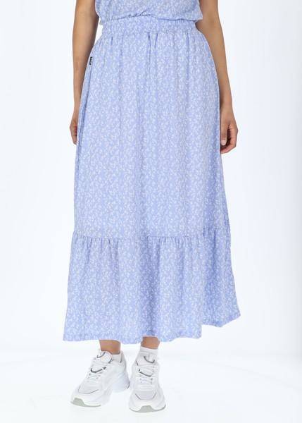 Maine Long Skirt W, Blue Flower, 36,  Kjolar 