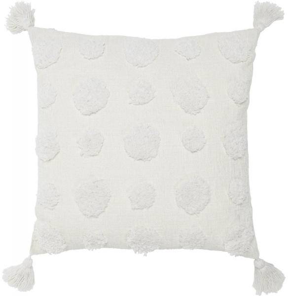 Pom kuddfodral 45 x 45 cm - Offwhite 