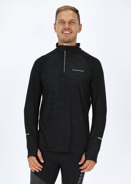 Multi Halfzip, Black Melange/Black, 2xl,  Sweatshirts 