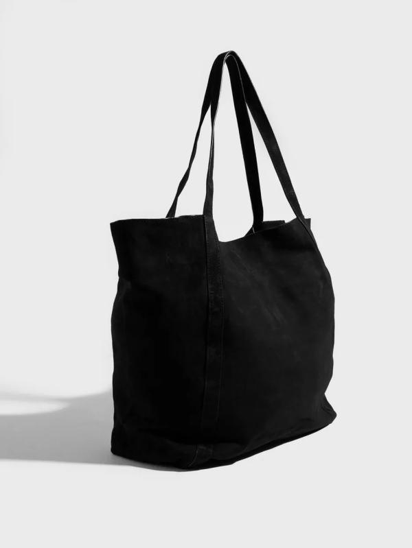 BECKSÖNDERGAARD - Tote bags - Black - Suede Eden Bag - Väskor 