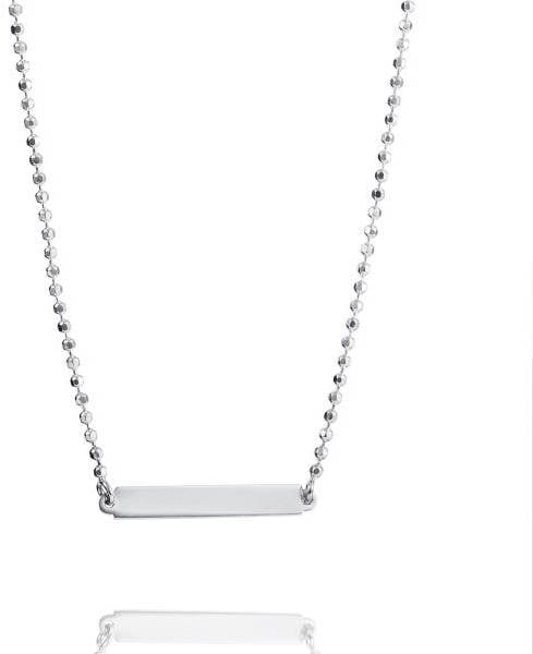 Efva Attling Power Plates Necklace 42/45 CM - SILVER 